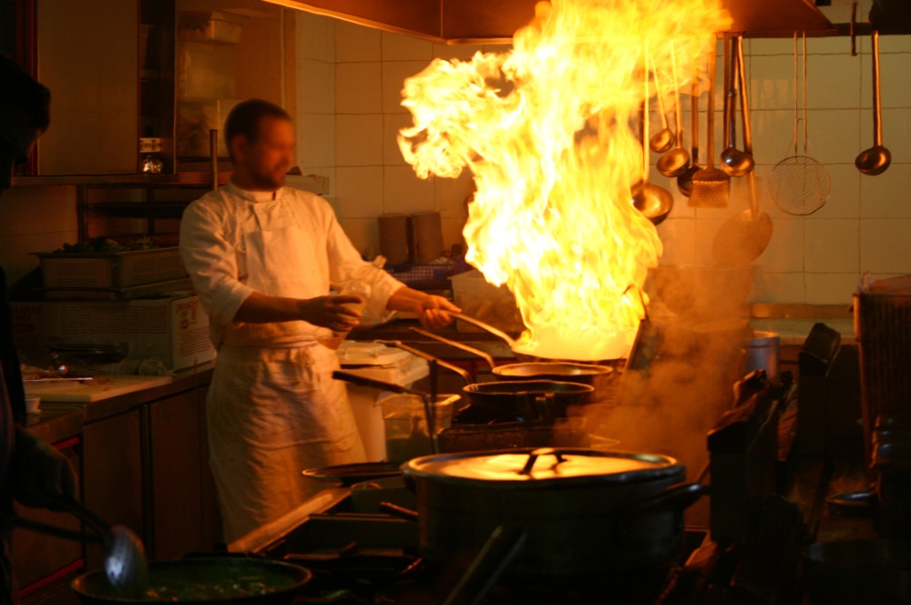 flambe filtri ad ozono cappe cucina ristoranti