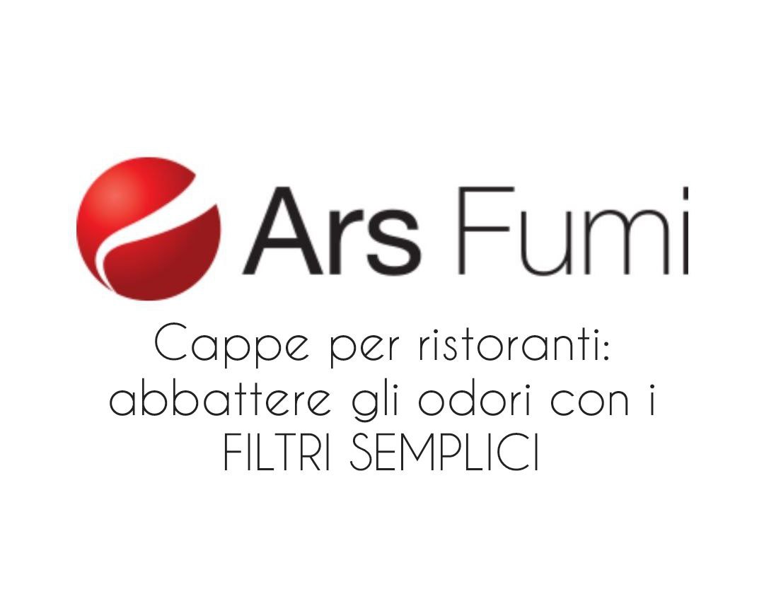 cappe per ristoranti filtri semplici