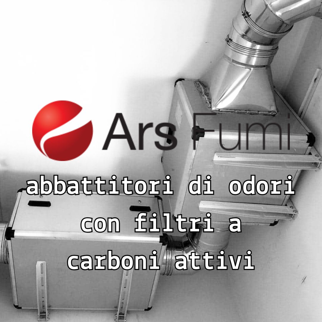 abbattitori di odori ai carboni attivi